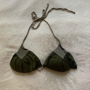H&M Tie Triangle Bikini Top